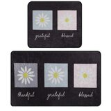  Blessed Djt Multicolor Bathmat Set (2 Pieces) | Eponuda.ba