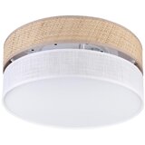  plafonsko svetlo sirja double boho 2xE14/15W/230V, prečnik 35 cm, bež/bela | Eponuda.com