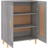  Komoda siva sonoma 69,5x34x90 cm konstruiran les, (20654138) | Shoptok.si