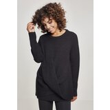 Urban Classics Women's Wrap Sweater - Black