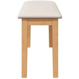 vidaXL Klupa 90 cm puna drvena guma | shoptok.hr