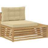 4 Kos Zunanja garnitura za sedenje Poliester Bela, (5000273341) | Shoptok.si