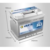 Varta akumulator dynamic sli, 12V, 60Ah Cene