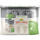 Holistic Almo Nature Anti Hairball - Miks: s piščancem & z govedino 24 x 70 g Cene