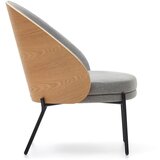 Kave Home Siva/u prirodnoj boji fotelja Eamy – | shoptok.hr