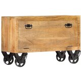 Ormarić Omarica za čevlje iz trdnega mangovega lesa 86x35x55 cm | Shoptok.si