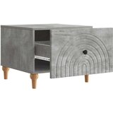  Klubska miza Betonsko siva 49 x 50 x 40 cm Inženirski les, (5000295476) | Shoptok.si