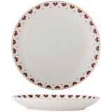 Bloomingville Bijeli tanjur s božićnim motivom od kamenine ø 26,5 cm Jolly – | shoptok.hr