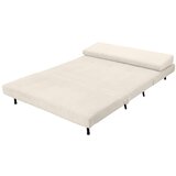 Støraa Krem sklopiva sofa od samta 140 cm Mallory – | shoptok.hr