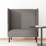  Highback Sofa Smeđesiva 109x56x121 cm Tkanina | shoptok.hr