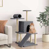  Penjalica za mačke sa stupovima za grebanje tamnosiva 110 5 cm | shoptok.hr