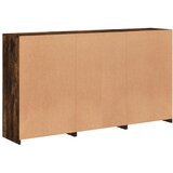  Komoda s LED svjetlima boja dimljenog hrasta 181,5x37x100 cm | shoptok.hr