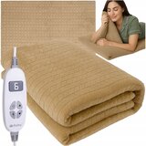 Ruhhy 85W električna pralna grelna odeja 180x130cm bež, (5000151704) | Shoptok.si