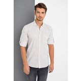 Dewberry G625 LINEN SHIRT-BEJ | Shoptok.si