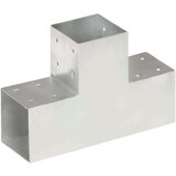 vidaXL spojnik za stupove u t-obliku od pocinčanog metala 101 x 101 mm Cijene