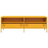 vidaXL TV ormarić boja senfa 135x39x43,5 cm čelični | shoptok.hr