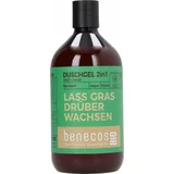 Benecos benecosBIO 2v1 gel za prhanje "Lass Gras drüber wachsen" - 500 ml