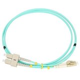 Extralink LC/UPC-SC/UPC Multi Mode/ OM3/ Duplex/ 3mm/ 5m