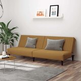  Dvosjed na razvlačenje smeđi baršunasti | shoptok.hr