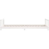  Okvir za dječji krevet bijeli 90 x 200 cm od masivne borovine | shoptok.hr