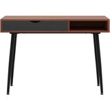  Stol za računalo s ladicom smeđi 110x50x75 cm konstruirano drvo | shoptok.hr
