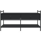  Stolić za kavu crni 99x50x50 cm od konstruiranog drva | Eponuda.com
