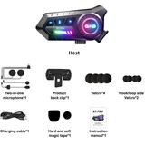 Motoristični Bluetooth komplet za čelado z IP67, PurePure zvočnik, (5000323486)