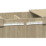  Stolić za kavu boja hrasta sonome 100x55x40cm konstruirano drvo | shoptok.hr