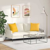  Jastučići za sofu 2 pcs Svijetlo žuta 50 x 50 cm | shoptok.hr