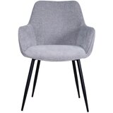 MID.YOU NASLANJAČ, les, kovina, tekstil siva, črna | Shoptok.si