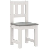vidaXL 4-dijelni set dječjeg stola i stolica bijelo-sivi mdf | shoptok.hr