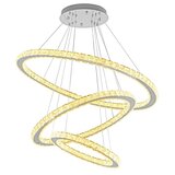 led luster na sajli sa prigušivačem LED/210W/230V 3000-6500K srebrna + daljinski upravljač | Eponuda.com