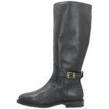 Tommy Hilfiger Škornji Fw0fw09572 Buckle Leather Knee Boot Črna | Shoptok.si