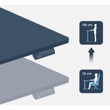 Adler Mark Leader 7.6 Crni Električni podesivi sto 160x80cm | Eponuda.com