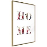  Poster - Floral Home 20x30 Cijene