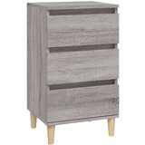  Nočna omarica siva sonoma 40x35x70 cm inženirski les | Shoptok.si