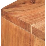  Zidni držač za skateboard 25 x 20 x 30 cm masivno drvo bagrema | Eponuda.ba