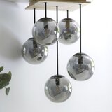 Just LIGHT. 11395-79 - Luster na šipci WIDOW 5xE14/25W/230V hrast | Eponuda.com