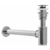 REA Bath Sifon za umivalnik Klik-Klak Universal krom | Shoptok.si
