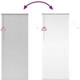 vidaXL Okenska roleta z zavesami Drugo Srebrna 90 x 220 cm Aluminij | Shoptok.si