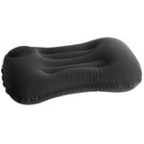 INF Ročno napihljiv ledveni vzglavnik s TPU ventilom za potovanja in avto Black, (5000286709) | Shoptok.si