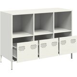  Komoda bijela 101,5x39x73,5 cm hladno valjani čelik | Eponuda.com