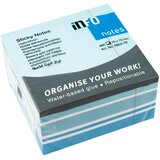 Blok samoljepljiv kocka 75x75mm 400l global notes 5654-70 sortirano | Shoptok.si