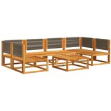  Vrtni set od 7 dijelova s jastucima, akacija i uže | shoptok.hr