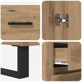  Kuhinjski ormarić 2 pcs Umjetnički hrast Inženjerska drva i staklo | shoptok.hr