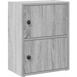 Maison Chic Knjižna omara - Knjižni regal siva sonoma 40x24x52 cm inženirski les, (21724845) Cene