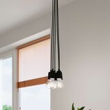  Obesna svetilka DIEGO 5 črna, (21347713) | Shoptok.si