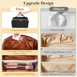 Generic Make-up-Aufbewahrungstasche mit großer Kapazität für Damen, wasserdicht, tragbar, mit Trennwand, (21058727) | Shoptok.si