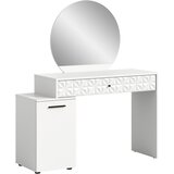 XXXL Kozmetična Miza Prisma, Bela, Pribl. 117x138 Cm | Shoptok.si