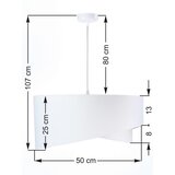  Luster na sajli GALAXY 1xE27/60W/230V | Eponuda.com